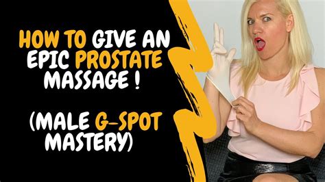 Prostate massage